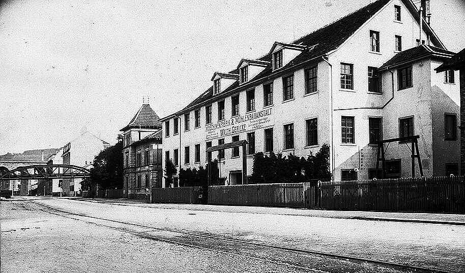 Factory at Sihlquai in Zurich's industrial district