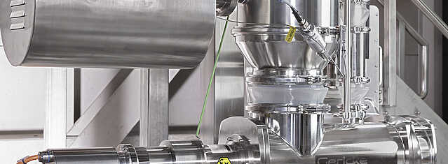 ATEX approved continuous blender from Gericke