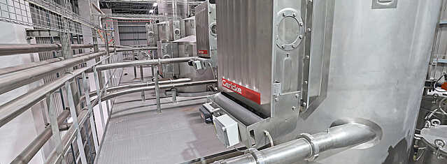 [Translate to French:] GERICKE pneumatic conveying system 