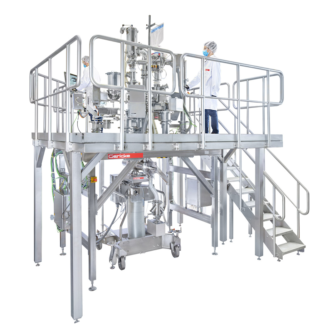 Gericke Formulation Skid GFS for Continuous Manufacturing.
