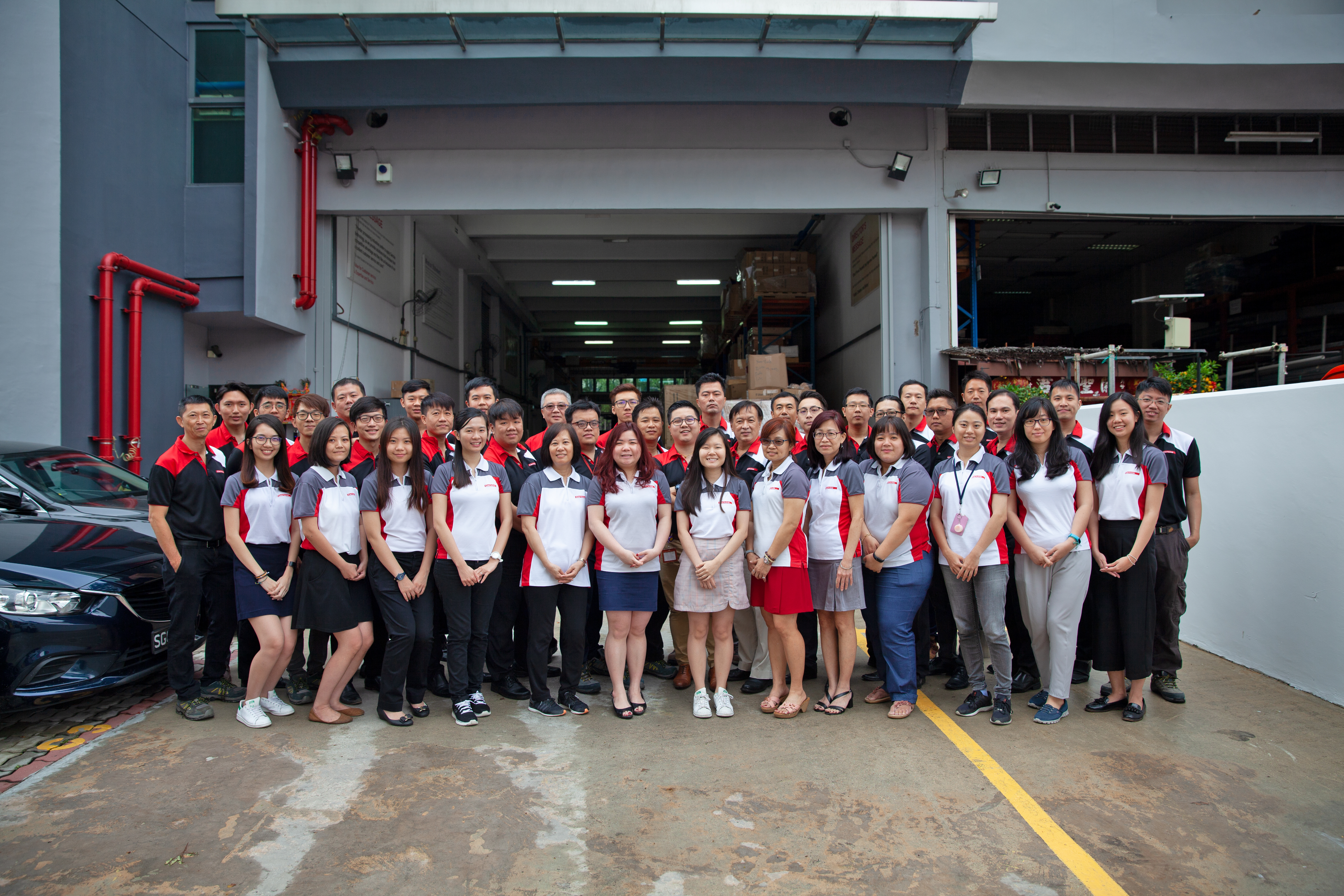 Staff in Singapore